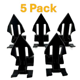 General Motors GM Rear Window Headliner Garnish Moulding Clip 81-90 Chevy Caprice Impala 5 Pack