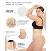 SHAPELLX Tummy Control Thong Shapewear for Women High Waisted Shaping