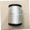 VILLFUL 3 Rolls Sewing Thread Black White Brown Tailoring Line