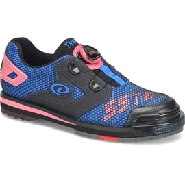 Dexter Women's SST 8 Power Frame Boa Bowling Shoe (for Right and Left Handed Bowlers. Women's Shoe Sizing) s - Black/Blue/Pink 7