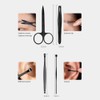 16pcs Stainless Steel Nail Clipper Eyebrow Scissors Pedicure Knife Manicure