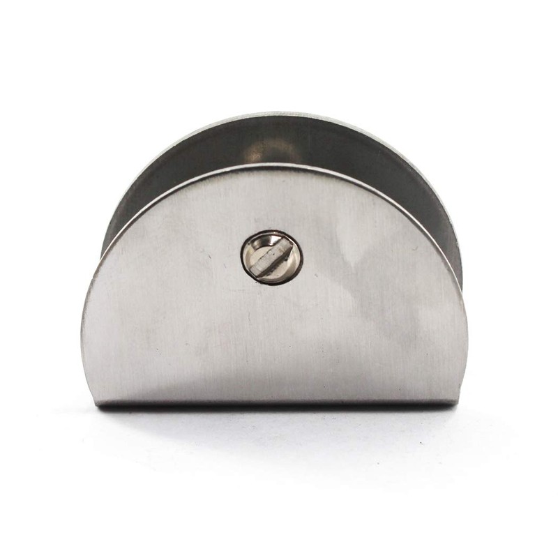 Glass Clamp 8-12mm Stainless Steel Glass Shelf Clips Wall Mounted