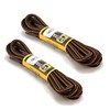 Grafters 2 Pairs 140CM Strong Work/Hiking/DR Martens Boot Laces (Black/Brown)