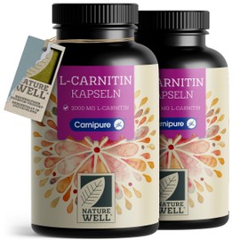 L-Carnitine Capsules 300x - L-Carnitine High Dose with 2000 mg L-Carnitine Made from 100% Carnipure® Carnitine - Pure L-Carnitine in Premium Quality - No Unwanted Additives - Laboratory Tested and