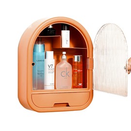 YIDISHUI Cosmetic Storage Boxes - 3-in-1 high-capacity makeup organizer, Home Storage Box,Bathroom Countertop Storage Container for Makeup, Hair Accessories, Soap, Shampoo