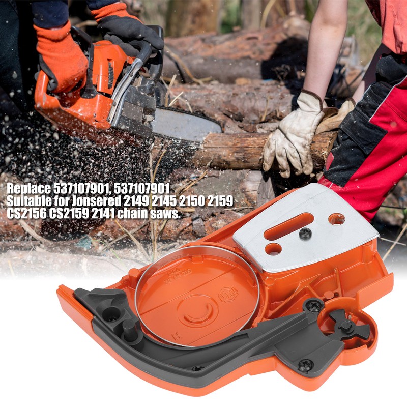 Chain Brake Bar Side Cover Assembly for Jonsered 2149 2145