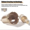 12Pcs Diamond Hole Saw Kit Carbon Steel 6 to 35mm