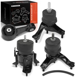 A-Premium 4PCS Engine Motor Mount Transmission Mount and Torque Strut Mount Kit Compatible with Toyota Avalon 2005 2006 2007, 3.5L, Automatic Transmission, Replace# 123720A040, 123620P010