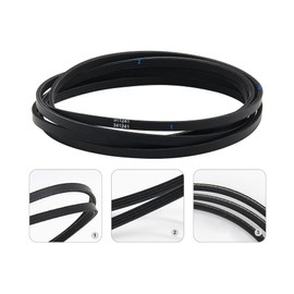 Powswopx 8066184 Dryer Motor Pulley & 341241 Dryer Drum Belt Compatible with Whirlpool Maytag Kenmore Dryers -Replaces PS11744884, AP2946843, W10290525, WP8066184VP