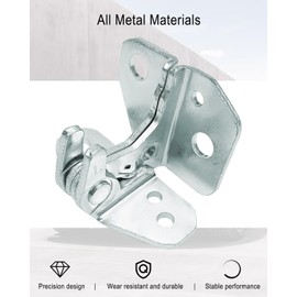 QAGGUM Driver Side Upper Door Hinge Left Front or Rear Compatible with Dodge Charger Durango Chrysler 300 Jeep Grand Cherokee WK 2013-2023, Replaces 55113661AC
