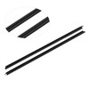 2Pcs Car Weatherstrip Window Seal 80821 01G00 Black Reliable Rugged