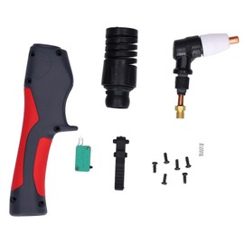 Plasma Torch Head, PT31 ABS Handle 40A Plasma Cutting Torch Head for Cut‑30 Cut‑40 Cut‑50 LGK40 Plasma Cutting Machines