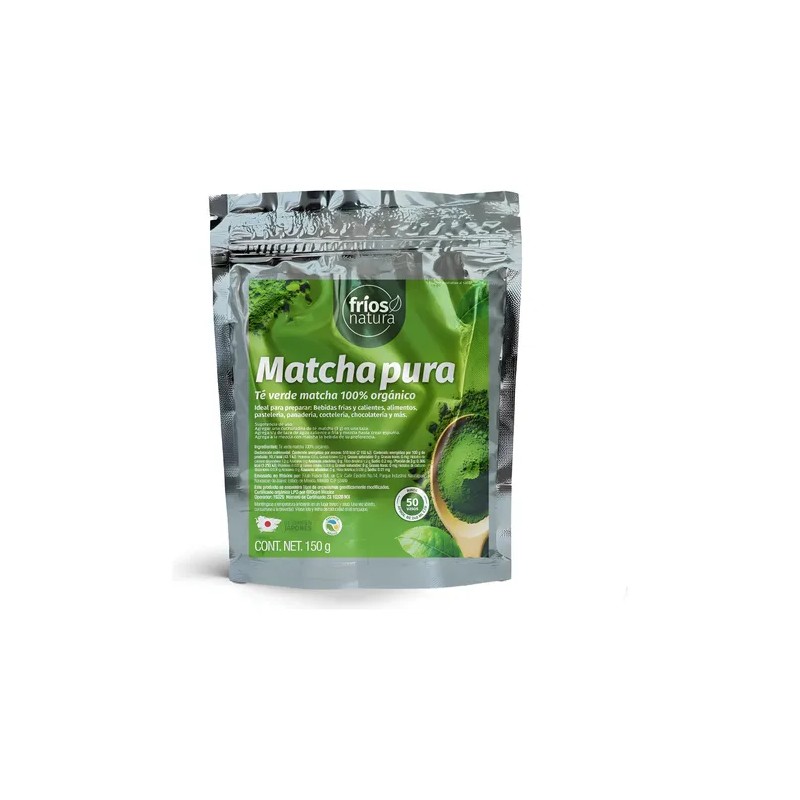 Fríos Natura Matcha Pura, Origen Japonés 100 Orgánico 150g