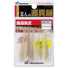 ハヤブサ(Hayabusa) 厳選魚皮 サバ皮ロングシラスカットケイムラ 38 P267-38