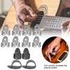 12Pcs Finger Picks Metal Celluloid Index Thumb Cots Guitar Playing