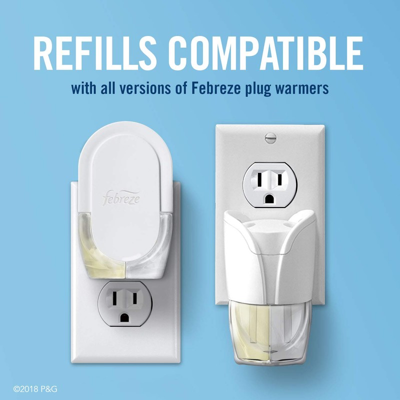 Febreze Plug In Air Freshener Fade Defy Plugs, Scented Oil