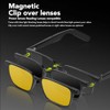 Hilitand Gafas Inteligentes, Gafas de Sol Inalámbricas Bluetooth con Parlantes