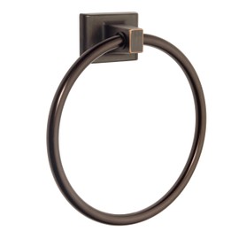 Designers Impressions Eclipse Series Oil Rubbed Bronze Towel Ring: MBA8224