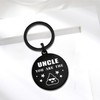ABNTY Keychain for Uncle, Funny and Heartfelt Gift for Uncle