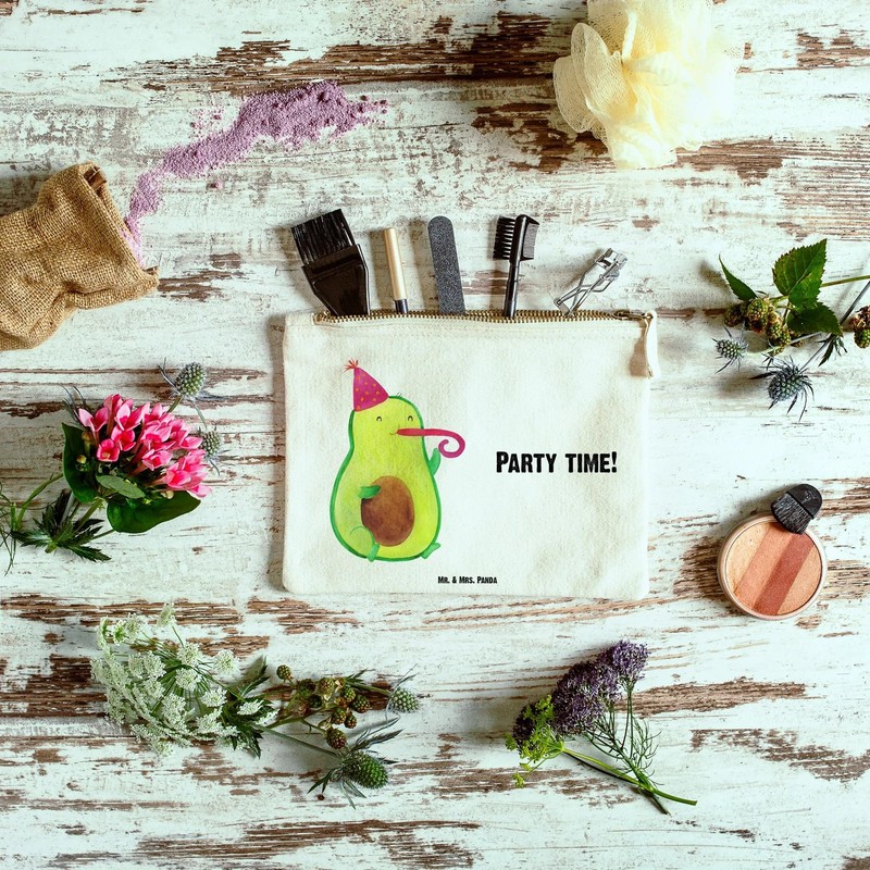 Mr. & Mrs. Panda S Make-Up Bag Avocado Party Time,