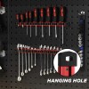 FOCUS AUTO TOOLS Magnetic Screwdriver Wrench Organizer Aluminum Rail Magnetic