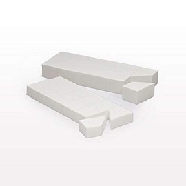 12 Extra Thick Sponge Block/White