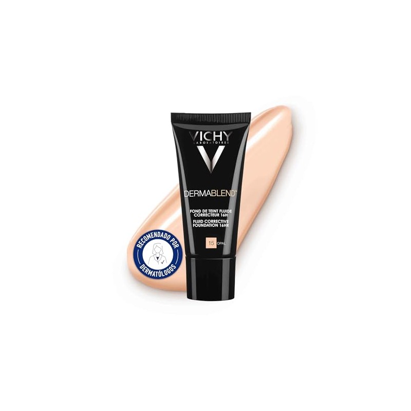 VICHY Base de Maquillaje Fluida Alta Cobertura FPS35 Vichy Dermablend