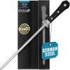 Cutluxe Honing Rod, Sharpening Steel for Kitchen Knives – 12"