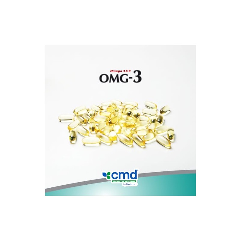 CMD - OMG-3 - Con Aceite de Pescado, Oliva, Linaza
