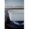 野田, Ceramic Square Medium White Series Sealed Lid with WSM