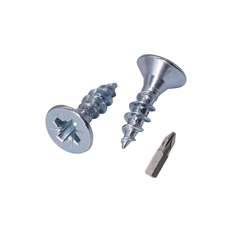 SKIR'CO (100 pcs) Zinc Plated Steel 4.0 x 14 mm