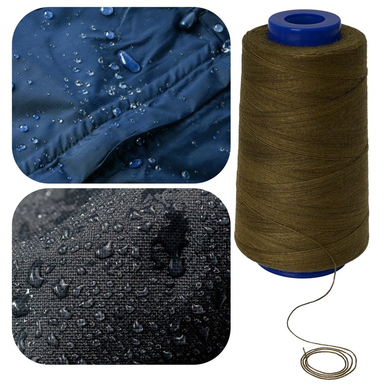 Connimonet Waterproof Sewing Thread 1000-Yard 300D/3 Tex 90 Heavy Duty
