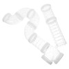 Gatuida DIY Hamster Tunnel Tube for Small Animals Transparent Exercise