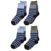 Camano Unisex Children's Socks, Dark grey blend