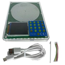 FG-300 5V Function Signal Generator 0.001Hz-200KHz 1.8-Inch TFT Color Screen 7.83Hz Multiple Waveform Schumann Wave