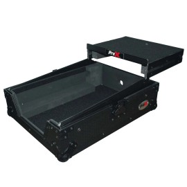 ProX XS-DJMS9LTBL Black Case w Laptop Shelf to fit Pioneer DJM-S9 & DJM-S7 Mi...