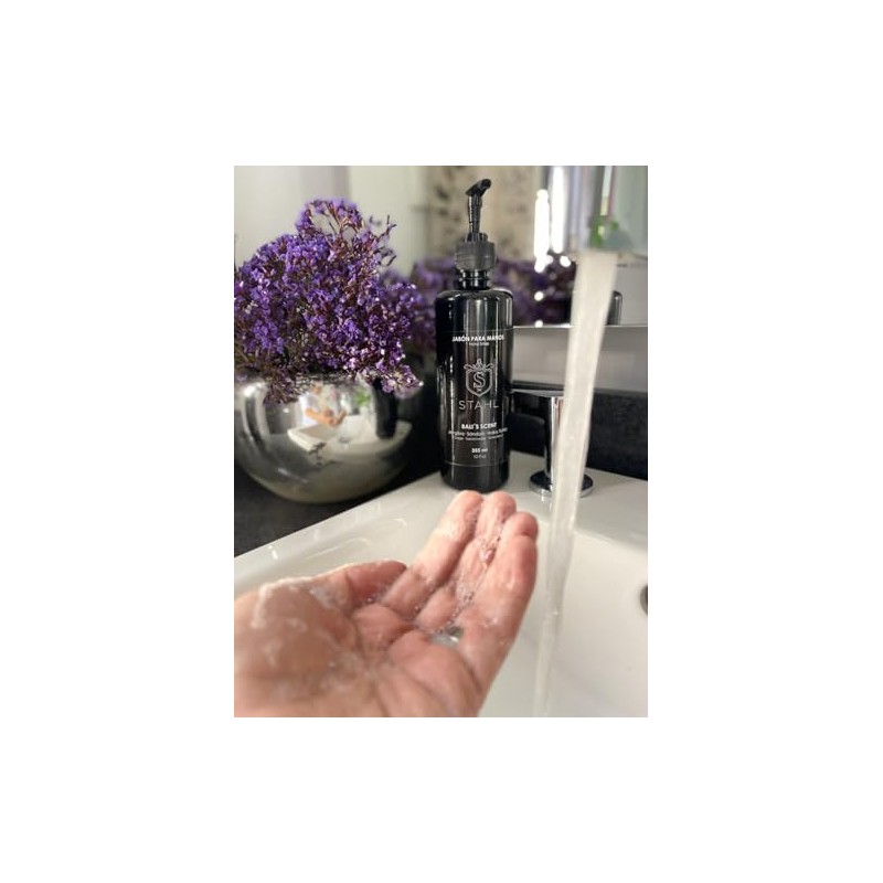 Kit Jabón Líquido Para Manos y Crema Corporal Stahl, 355ml,