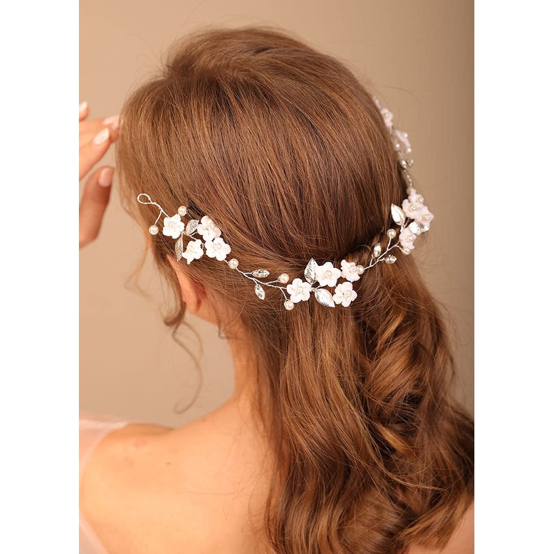 Denifery - Accesorio para el pelo de novia con diseño