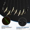 Fishing Bait Rig Set,9 Packs Fish Skin Rigs Glow in