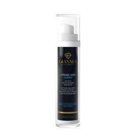 Gianser just for men - Face cream for men - revitalising anti-ageing cream for men - natural and organic anti-wrinkle cream - with hyaluronic acid - 50 ml - perfumed made in Italy