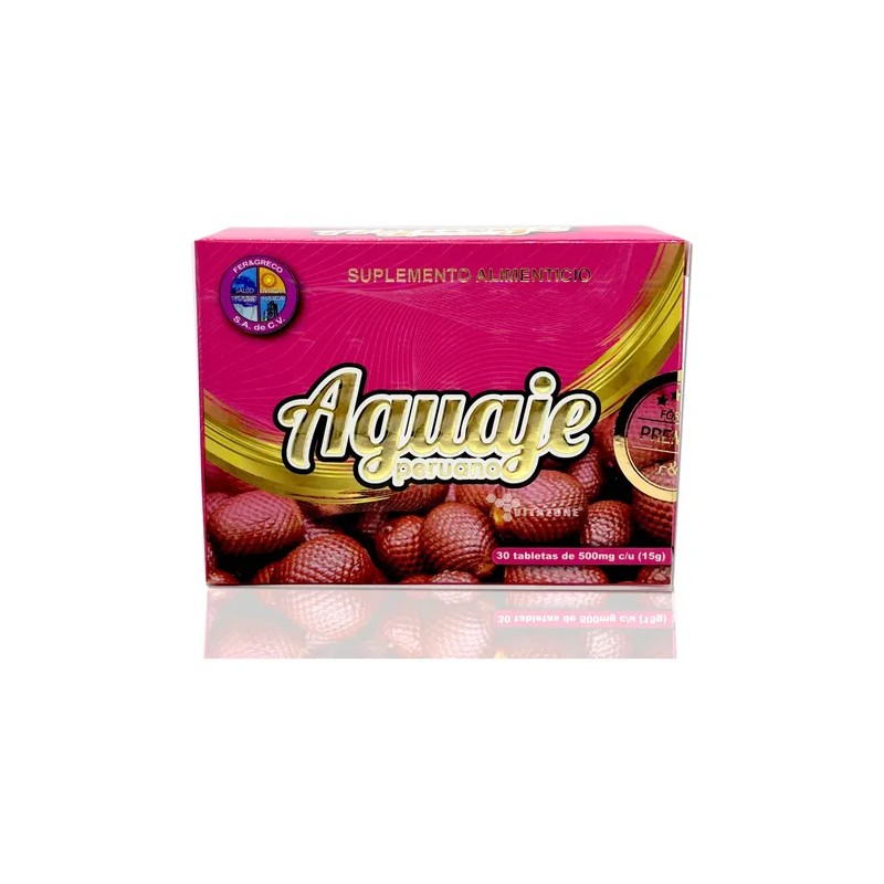 Aguaje Peruano 30 Tabletas Fer Y Greco