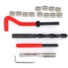 17 Pcs Thread Repair Kit M10x1.25 Stainless Steel Rethreading Tap