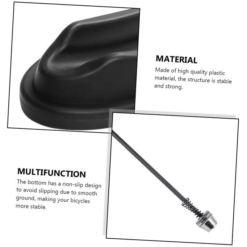 BIUDECO Bike Wheel Support Pad 2pcs Front Wheel Riser Blocks