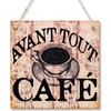 CARISPIBET Especially Café Signs Decorative Signs for Home 20 x