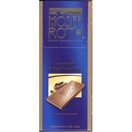 Moser Roth Privat Chocolatiers European Chocolate, Premium Milk, 4.4 Ounce