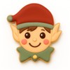Elf Face 4 Inch Cookie Cutter from The Cookie Cutter