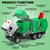 NOVAFUSION Garbage Truck Toys for Boys,Toy Garbage Truck Metal Diecast