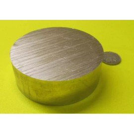 6061 Aluminum Rod Disc 3.00" Diameter x 1 Inch Height
