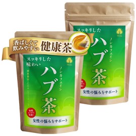 TKhits Hub Tea Bag [Health Tea to Solve Women's Troubles], Cold Brew Tea, Caffeine-less Tea Pack, Additive-free, Tag-0.1 oz (3 g), 40 p (Set of 2)
