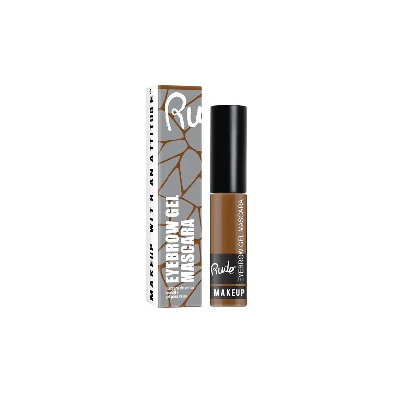 Gel Fijador De Cejas Eyebrow Gel Mascara Rude Cosmetics